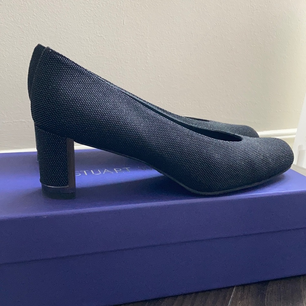 Black Stuart Weitzman logofirstclass Heels 6.5